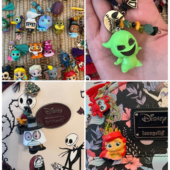 🖤🤍 Disney Doorable Beauty and the beast French duster character Keychain charm - Picture 3 of 6